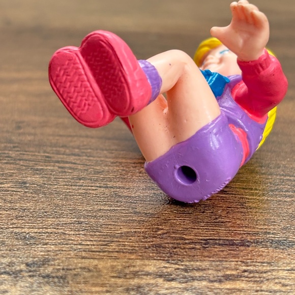 VINTAGE SNAPS Burger King Kids Toy Club Girl Photographer Camera Figure 1990 - Picture 7 of 7